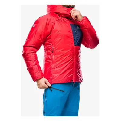 Páperová bunda Mountain Equipment Xeros Jacket - chili red/medieval