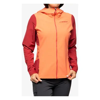 Skialp bunda dámska La Sportiva Descender Storm Jkt - flamingo/velvet