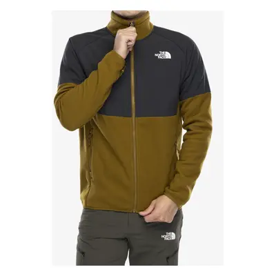 Mikina na zips The North Face Glacier Heavyweight Full Zip Jacket - moss green/asphalt grey