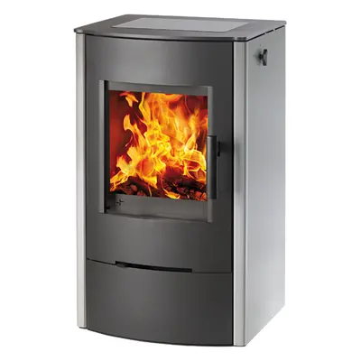 Haas+Sohn Krbové kachle Firepot, nerez