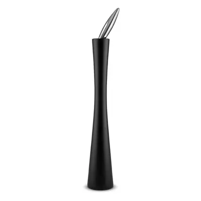 Drevený mlynček na korenie, čierny, priem. 8.5 cm - Alessi