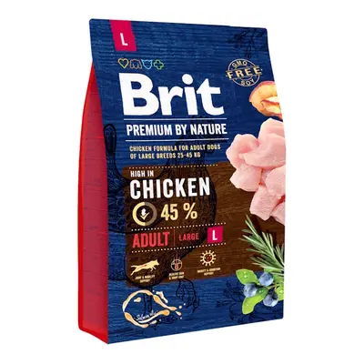 BRIT Premium by Nature Adult granule pre psov ks, Hmotnosť balenia: kg