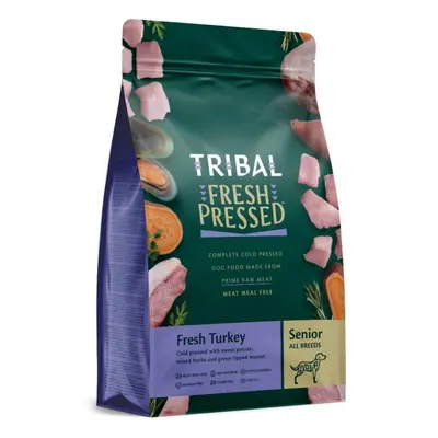 TRIBAL Fresh Pressed Turkey Senior granule pre psích seniorov ks, Hmotnosť balenia (g): kg