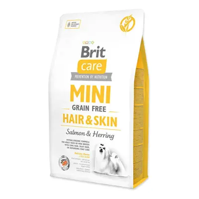 Brit Care Mini Grain Free Hair & Skin granule pre psov, Hmotnosť balenia (g): kg