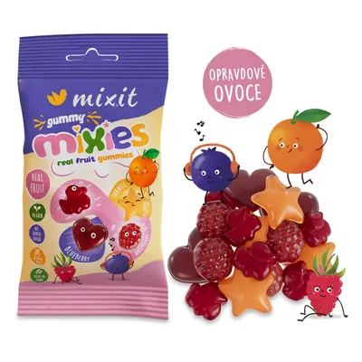 MIXIT Ovocné mixies prírodné želé cukríky g