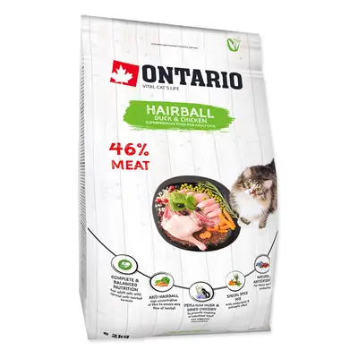 ONTARIO Cat Hairball granule pre mačky kg