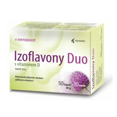 NOVENTIS Izoflavóny duo s vitamínom D kapsúl