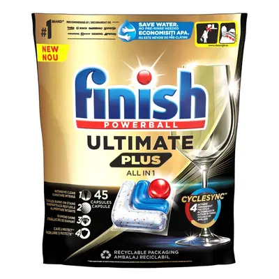 FINISH Ultimate Plus All in Kapsule do umývačky riadu ks