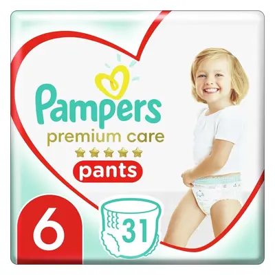 Pampers Premium Care Pants 31 ks,PAMPERS Premium Care Pants Nohavičky plienkové jednorazové (16 