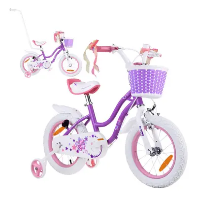 Detský bicykel STAR GIRL 14 RoyalBaby RB14G-1 - fialový