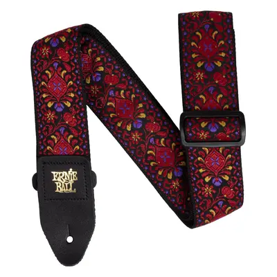 Ernie Ball Classic Jacquard Guitar/Bass Strap - Crimson Royal Bloom