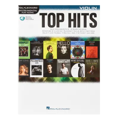 MS Hal Leonard Instrumental Play-Along: Top Hits - Violin