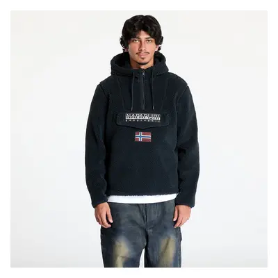 Mikina Napapijri T-Burgee Curly Hoodie Black