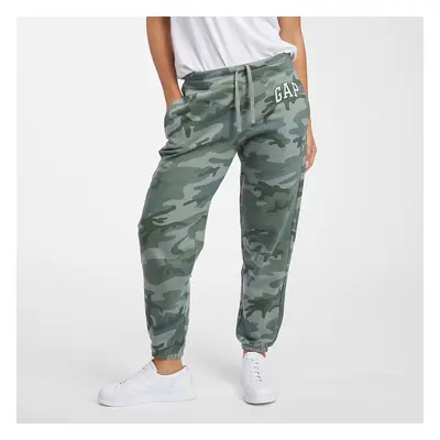 Tepláky GAP Logo Jogger Sweatpants Camo