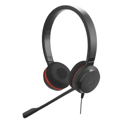 Jabra Evolve 20/Stereo/USB/Drôt/MS/Čierna-červená 4999-823-309