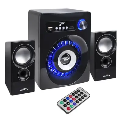 Audiocore Súprava reproduktorov Bluetooth 2.1 Audiocore, FM rádio, vstup pre TF kartu, AUX, napá