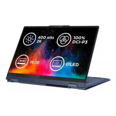 Lenovo IdeaPad 5 2-in-1/16AHP9/R5-8645HS/16''/2048x1280/T/16GB/512GB SSD/AMD int/bez OS/Blue/2R 