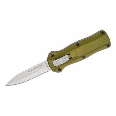 Benchmade 3350-2302 Mini Infidel Woodland Green vyskakovací nôž 7,9cm, zelená, hliník, limit. ed