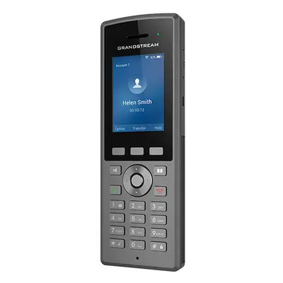 Grandstream WP825 SIP WiFi telefón, odolná IP67, 2,4 bar. displ., 2SIP úč., BT, Micro USB, Hando