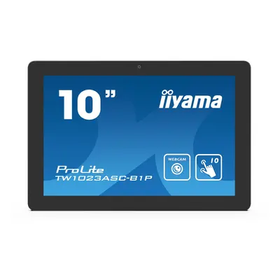 10'' iiyama TW1023ASC-B1P, IPS, HD, capacitive, 10P, 450cd/m2, mini HDMI, WiFi, Webcam, Android 