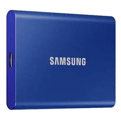 Samsung T7/2TB/SSD/Externý/2.5''/Modrá/3R MU-PC2T0H/WW