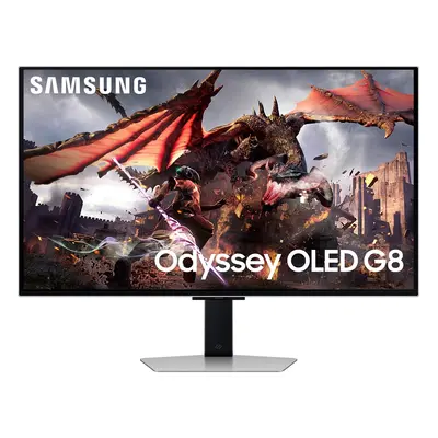 Samsung Odyssey OLED G8/G80SD/32''/OLED/4K UHD/240Hz/0,03ms/Silver/2R LS32DG802SUXDU