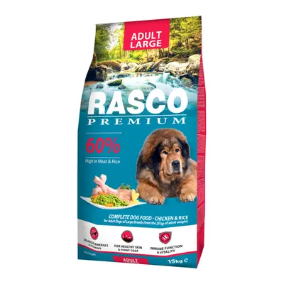 Rasco Premium dog granuly Adult Large kg