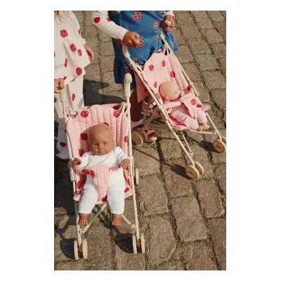 Kočík pre bábiky Konges Sløjd DOLL LADYBUG GLITTER STROLLER KS102209