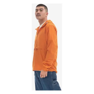 Bunda Fjallraven High Coast Lite Anorak F82601 oranžová farba, prechodná