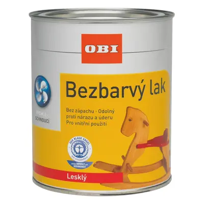 OBI Bezfarebný lak lesklý ml