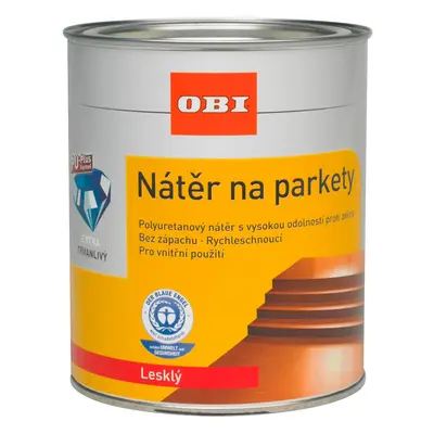 OBI Náter na parkety transparentný lesklý ml