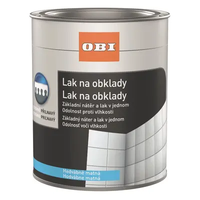 OBI Lak na obklady biely hodvábne matný ml