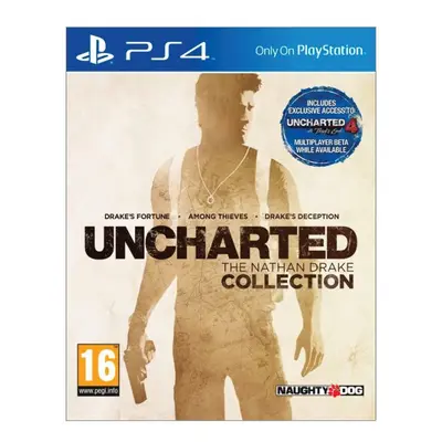 Uncharted: The Nathan Drake Collection CZ [PS4] - BAZÁR (použitý tovar) vykup