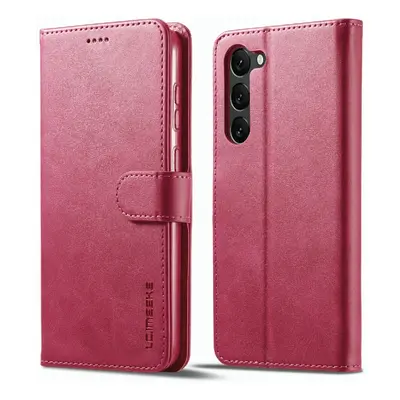 IMEEKE Peňaženkový obal Samsung Galaxy S23 5G ružový