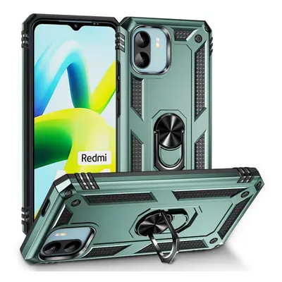 RING Obal s držiakom pre Xiaomi Redmi A1 / Redmi A2 zelený