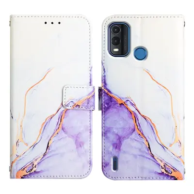 ART MARBLE Peňaženkový kryt Nokia G11 Plus PURPLE