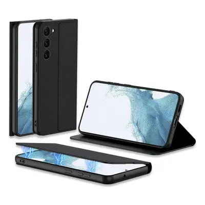 GKK FLIP Zaklápací obal Samsung Galaxy S23 Plus 5G čierny