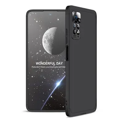 360° Ochranný kryt Xiaomi Redmi Note Pro / Pro 5G čierny