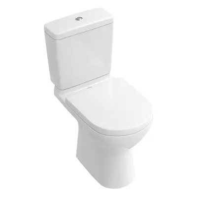 Villeroy & Boch O.novo - WC kombi misa, zadný odpad, DirectFlush, CeramicPlus, alpská biela 5661