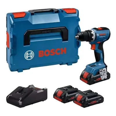 Bosch Náradie - 18V AKU vŕtací skrutkovač, 3x aku 4,0 Ah ProCORE, nabíjačka 06019N3208