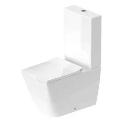 Duravit Viu - WC kombi misa, Vario odpad, Rimless, biela