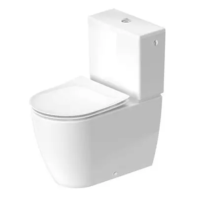 Duravit Soleil by Starck - WC kombi misa, Vario odpad, Rimless, biela