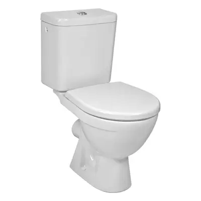 Jika Lyra plus - WC kombi, zadný odpad, bočné napúšťanie, biela H8263860002413