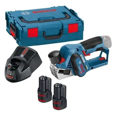 Bosch Náradie - 12V AKU hoblík mm, 2x aku 3,0 Ah Li-Ion, nabíjačka 06015A7001