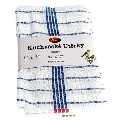 Kuchynske utierky 43x70 balenie 3ks