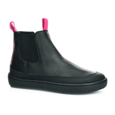 Shapen Victory Mini Black & Pink Leather barefoot zimné topánky 28 EUR