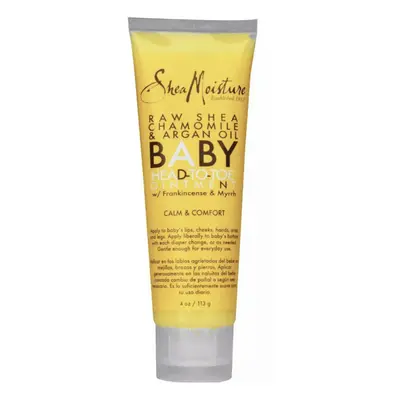 Shea Moisture Raw Shea & Argan Oil Baby upokojujúca masť od hlavy po päty