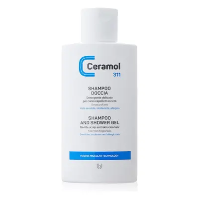 Ceramol 311 jemný šampón a sprchový gél, 200 ml