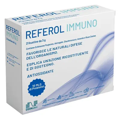 EIDON SALUS REFEROL IMMUNO - wellness dýchacích ciest 21 vrecúšok po 3g