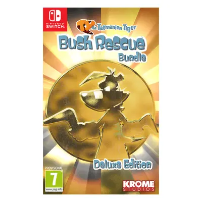 TY The Tasmanian Tiger HD: Bush Rescue Bundle Deluxe Edition (Switch)